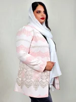 مانتو ژاکارد پنلی - تصویر 4