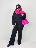 شلوار دمپا کتان کش - تصویر 4