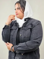 مانتو جین قد 100 - تصویر 8