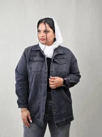 کت جین قد 80 - تصویر 5