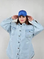 شومیز جین دوجیب - تصویر 6